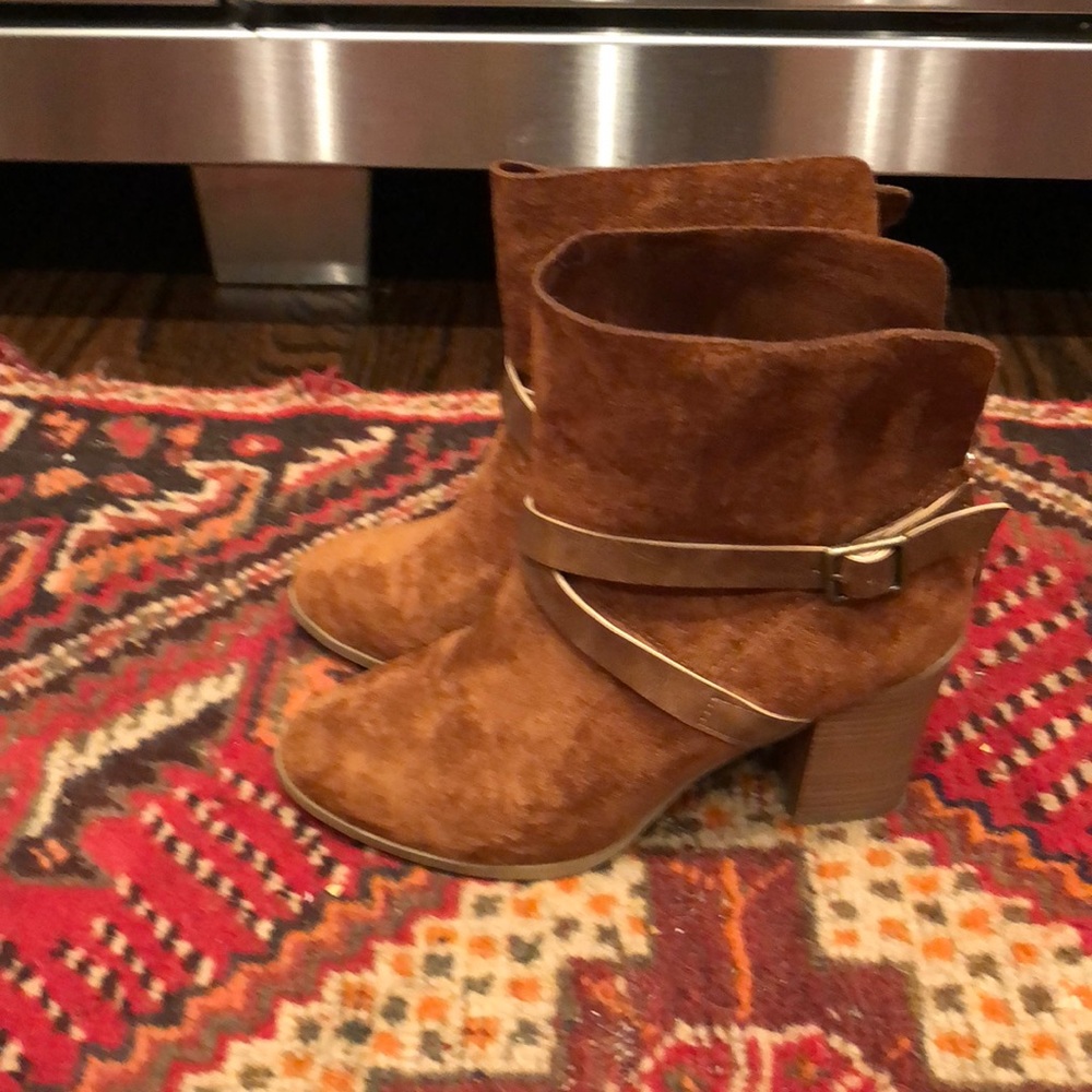 New Direction copper booties